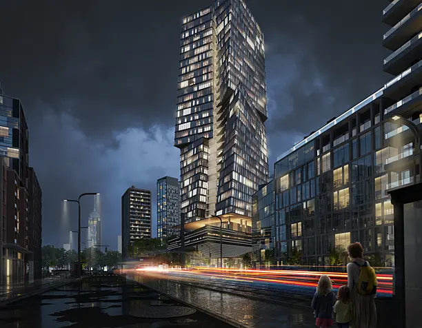 deconstructivist skyscraper