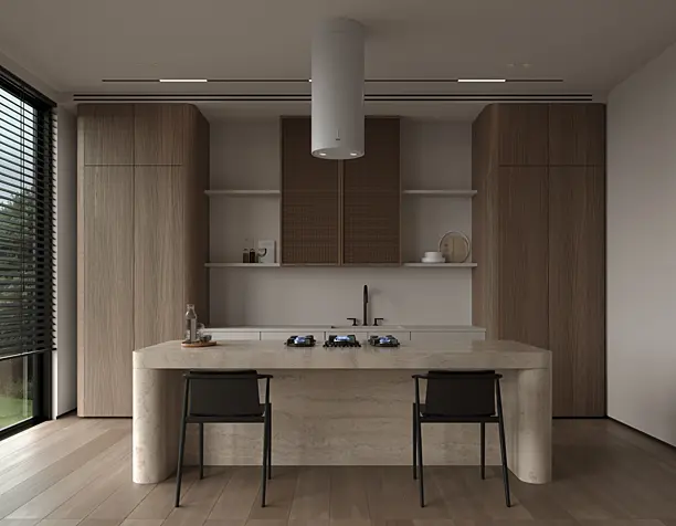 Modern kitchen studio