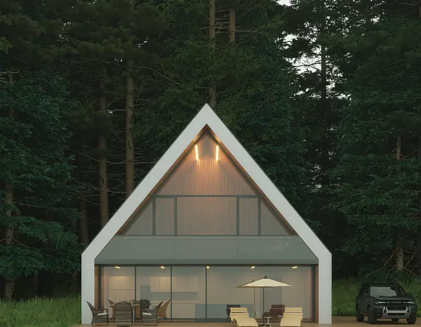 A Frame House Visualization