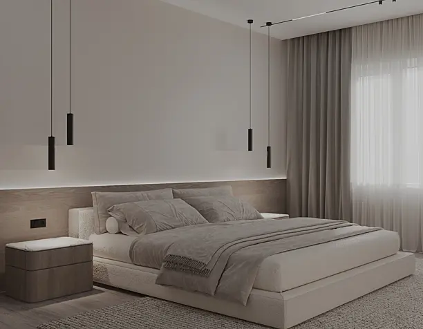 calm and melodious. minimalism