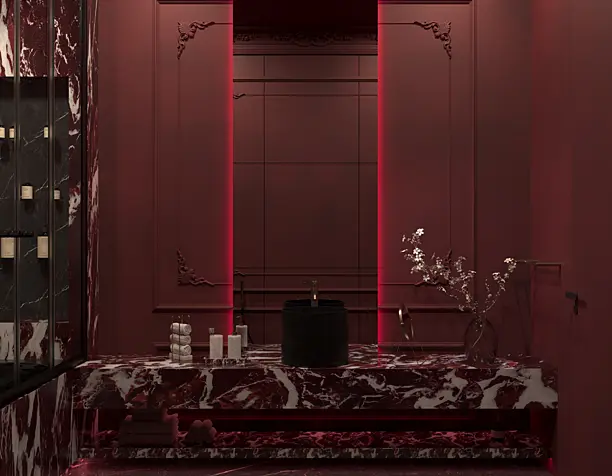 Bathroom  (сделано по референсу)