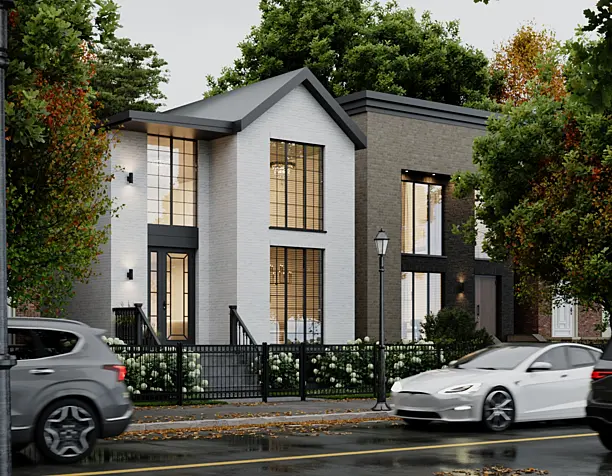 Exterior renders (сделано по референсу)