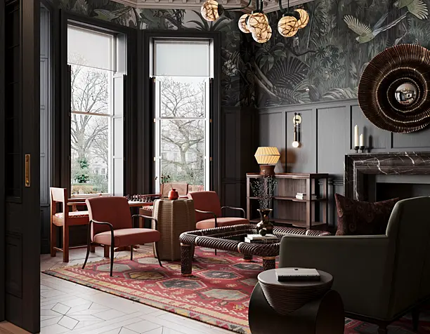 Визуализация проекта Property of London Design Atelier