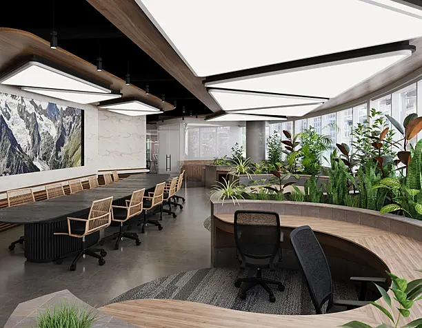 Saham Rakyat Office / Angkasa Architects (сделано по референсу)