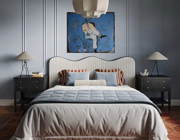 The Blue Bedroom