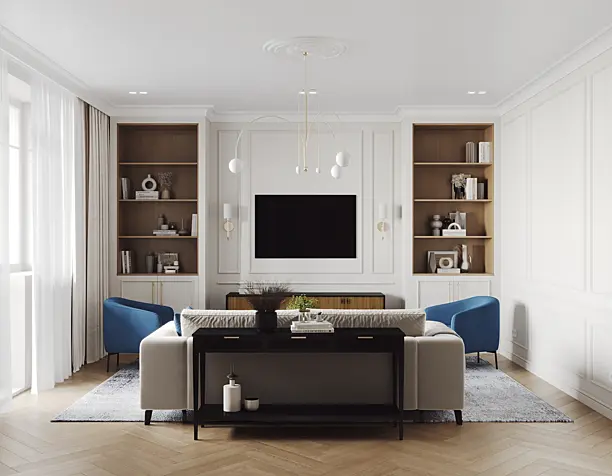 LIVING ROOM (26,7m²) on JK Sovetskay