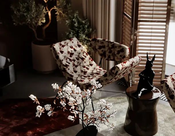 The Living Lounge: A Pop of Personality