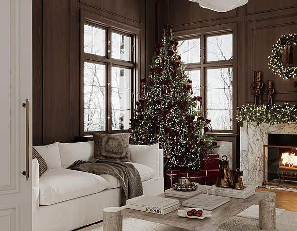 Christmas interior