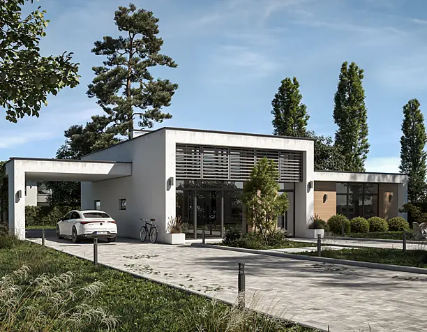 Modern house and Landscape design