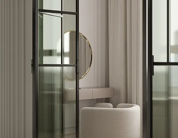 Neoclassic bedroom design