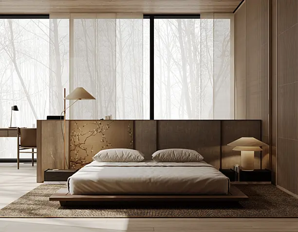 JAPANDI BEDROOM CONCEPT