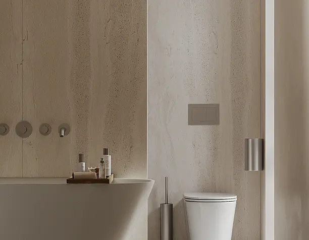 Visualization of a bathroom in a private house