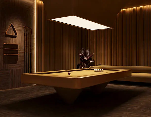 Midnight pool & bar
