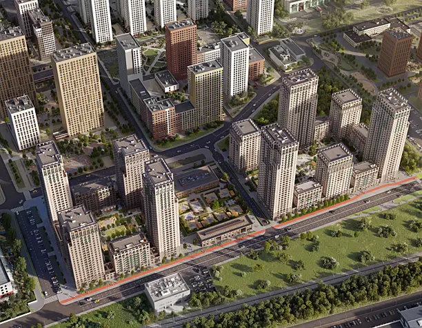 Квартал "Метроном". Брусника, Москва