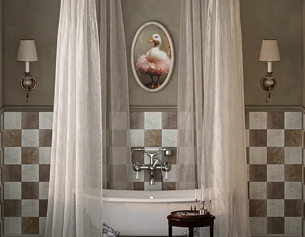 Vintage bathroom