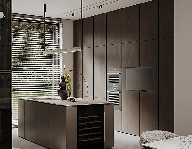Kitchen zone from HOUSE OF VERKHNIE VESHKI