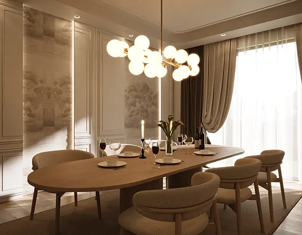 Neo Classical Living Room