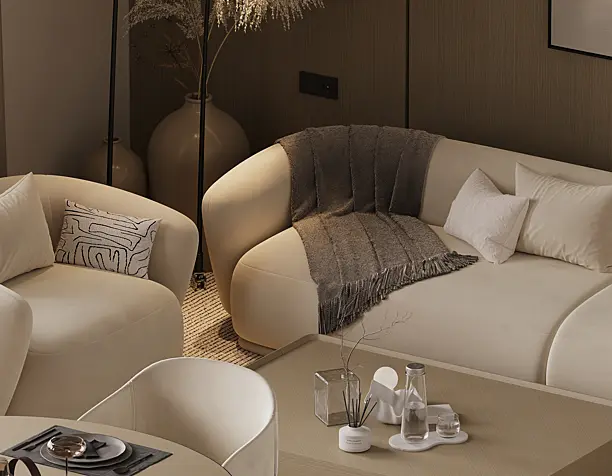 Living room area