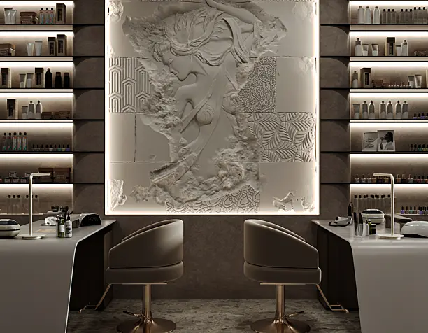 Гипсовый барельеф от DECO LINE ZOE