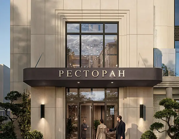 Визуализация проекта ресторана