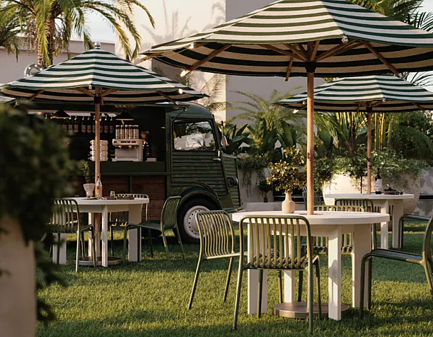Miami Rooftop Restaurant