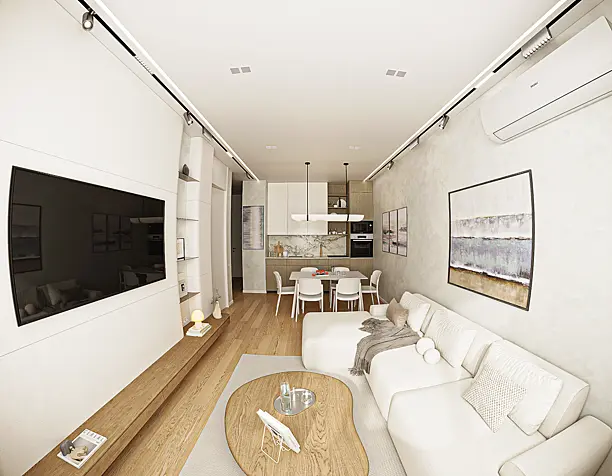Modern Minimalist Apartment Interior