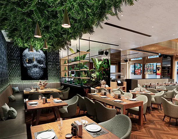 Peyote Dubai Restaurant(сделано по референсу)