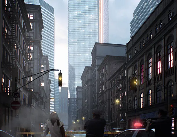 IN THE HEART OF THE BIG CITY