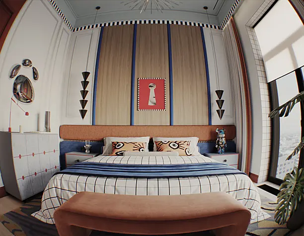 Art house. bedroom