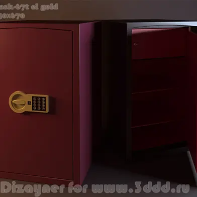 Сейф ask-67t el gold