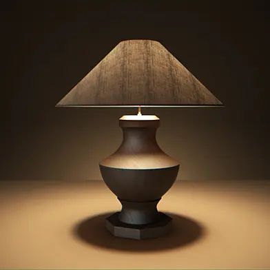 GRAND BALUSTER URN TABLE LAMP