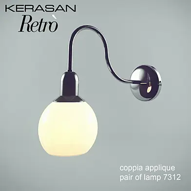KERASAN / coppia applique 7312