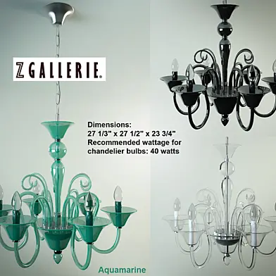 Z Gallerie / Calais  Aquamarine