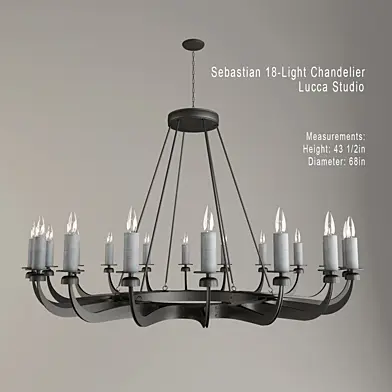 Lucca Studio / Sebastian 18-Light Chandelier