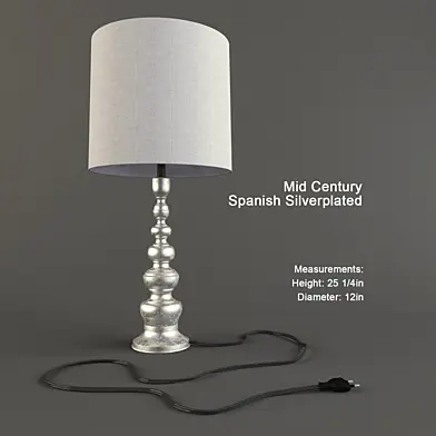 Mid Century Spanish Silverplated