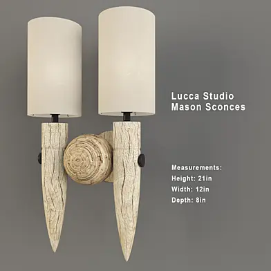 Lucca Studio Mason Sconces