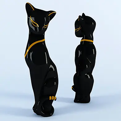 кот статуэтка
