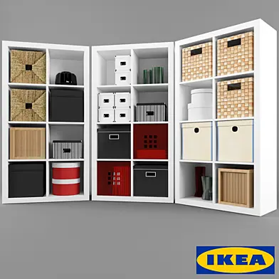 IKEA Стеллаж с ящиками