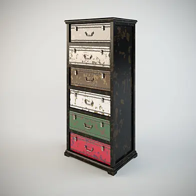 Dialma Brown DB002752 wooden cupboard