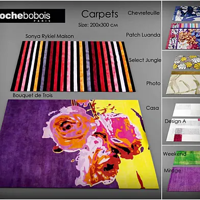 Сборник ковров от Roche Bobois