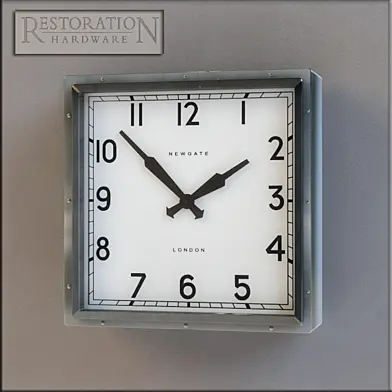 Restoration Hardware VINTAGE LONDON CLOCK