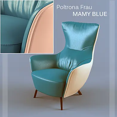 POLTRONA FRAU MAMY BLUE