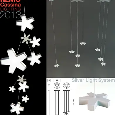 Nemo Cassina Silver Light System