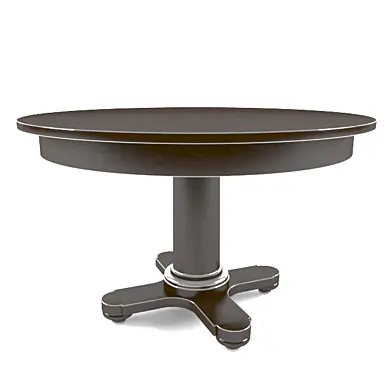 Hickory Chair Hudson roud Pedestal Base(d.90 w.90 h.76)