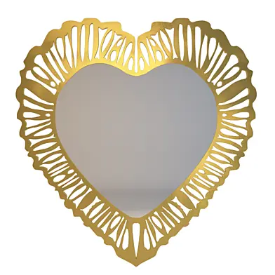 Mirror especchio-arsenico-oro