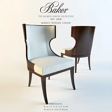 BAKER MARAT DINING CHAIR №3848