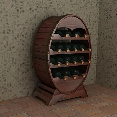 Botte portabottiglie Art