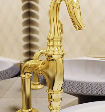 Модель классического смесителя Herbeau Colvert.