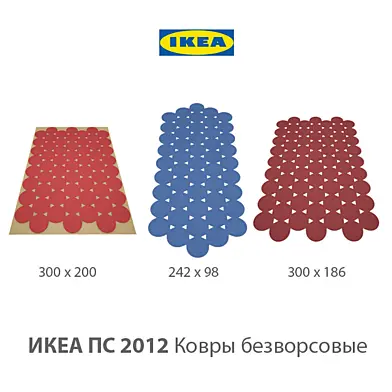 Ковры ИКЕА ПС