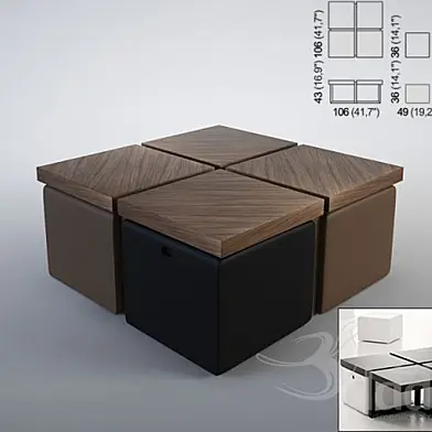 Tao Coffee Table ver design